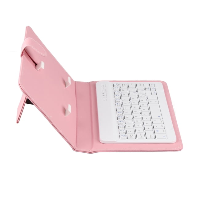 Keyboard Case, Universal Wireless Flip Cover with Phone Stand and Detachable Magnetic Keyboard for 4.5 to 6.8 Inch Mobile Devices