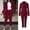P-Wine, variant on 2025 Women Solid Long Sleeved Snow Pants Womens Bib Overalls Suit Pockets Trousers Pants Pant Suits for Women Dressy Wedding Guest Suit Elegant