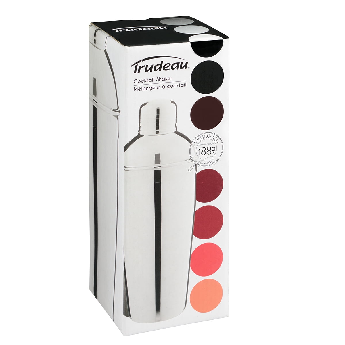 Trudeau  Stainless Steel Cocktail Shaker 25 oz