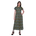 thumbnail image 1 of Moomaya Robe Kurti Longue Indienne Imprimée en Coton Tunique Robes pour Femmes, 1 of 5