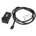 thumbnail image 2 of Fugacal Car USB Audio AUX Input Socket Switch Cable For /GTI/R MK5 MK6 , 5KD035724, 5KD 035 724, 5KD-035-724, 2 of 8