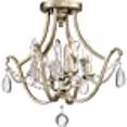 thumbnail image 3 of Quoizel REG1716VG 16" Ceiling Light Fixture 4-Light Semi-Flush Vintage Gold, 3 of 3