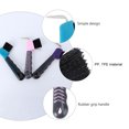 thumbnail image 2 of Hoof Pick for Horse Use with Stiff Bristles and Multifunctional Design Assorted Color 2Pcs, 2 of 8
