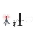 thumbnail image 4 of Amplified Antenna, HD DVB-T-W TV Antenna,  Stations Replacing Old Part For DVB-T Mode Signals Reception TV, 4 of 8