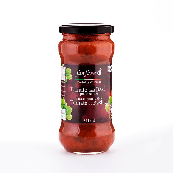 Fiorfiore Sauce pour pâtes tomates au basilic 343ml