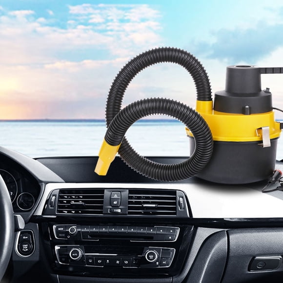 RRJ Portable Vacuum Cleaner, High-Power 90W Wet Dry Car Vacuum Cleaner, Corded Handheld Vacuum for Home Office Car Interior, Carpet Upholstery Pet Hair Cleaner with Attachments