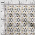 thumbnail image 1 of oneOone Viscose Jersey Fabric Triangle Ikat Print Fabric BTY 60 Inch Wide, 1 of 5