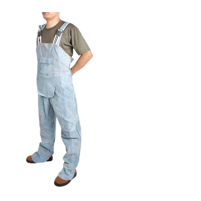 Salopette de Soudage pour Hommes, Vêtement de Protection Résistant à l'Usure, Combinaison, Ignifuge, Réparation, Pantalon à Bretelles pour Soudeur, Excellent Choix