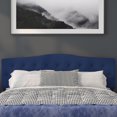 thumbnail image 2 of Cambridge Tufted Upholstered King Size Headboard in Navy Fabric, 2 of 9