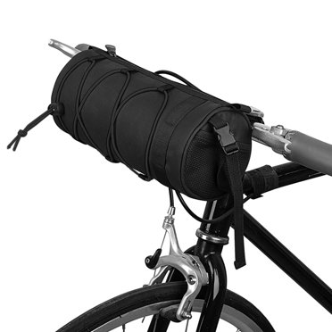 AIGIA Bike Handlebar Bag Bicycle Frame Bag with Shoulder Strap Mountain Road Bicycle Front Bag Fram Storage Roll Bag