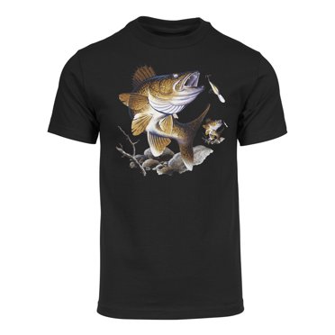Gravity Trading T-Shirt à Manches Courtes pour Hommes avec Bar de Mer - Noir - TG