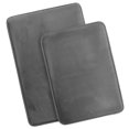 thumbnail image 3 of Set of 2 Clara Clark Bath Mat Bathroom Rug - Absorbent Memory Foam Bath Rugs - Non-Slip, Thick, Cozy Microfiber Bathrug, Plush Shower, Toilet Bathmats - Gray - Large Size 20"x32" Small Size 17”x24”, 3 of 6