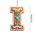 thumbnail image 3 of LSLJS 26 Letters Christmas Tree Decoration Pendant Christmas Tree Ornaments Personalized DIY Christmas Ornaments Christmas Decorations Xmas Tree Hanging Decor, 3 of 5