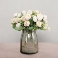 thumbnail image 2 of Artificial Rose Flowers Decor Spring Rose Potted Artificial Flowers Faux Rose for Wedding Home Party, 2 of 4