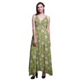 thumbnail image 1 of Bimba Floral Ladies Printed Resort Maxi DrawstringDressSpaghetti Strap Beach Wear-XXX-Large, 1 of 1