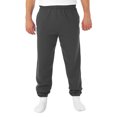 thumbnail image 1 of Jerzees Mens NuBlend Super Sweats Pocketed Sweatpants, L, Black Heather, 1 of 4