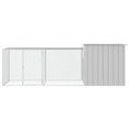 thumbnail image 2 of vidaXL Chicken Cage Grey 300x91x100 cm Galvanised Steel, 2 of 4