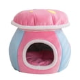thumbnail image 1 of Pet Indoor Cozy Cat Bed With Detachable Cushion For Small And General Use In Home Or Area, 1 of 6