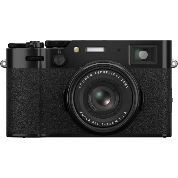 FUJIFILM X100VI Appareil Photo Sans Miroir 40MP X-Trans CMOS Capteur 5 H, Noir