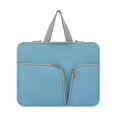 thumbnail image 2 of Laptop Sleeve Waterproof Computer Case Portable Bag Pocket Carrier Pouch Protector Reusable Compartments Business Storage Blue 11inch, 2 of 9