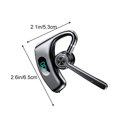 thumbnail image 3 of Business Bluetooth Earphones Wireless Ear Hanging Non In Ear Noise Reduction Digital Display Long Microphone High Battery Long Battery Life, 3 of 9