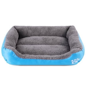 Lits pour chiens pour grands chiens, lit de chien lavable Rectangle Confortable et respirant Canapé chaud Orthopédie lit de chiens pour gros chiens moyens