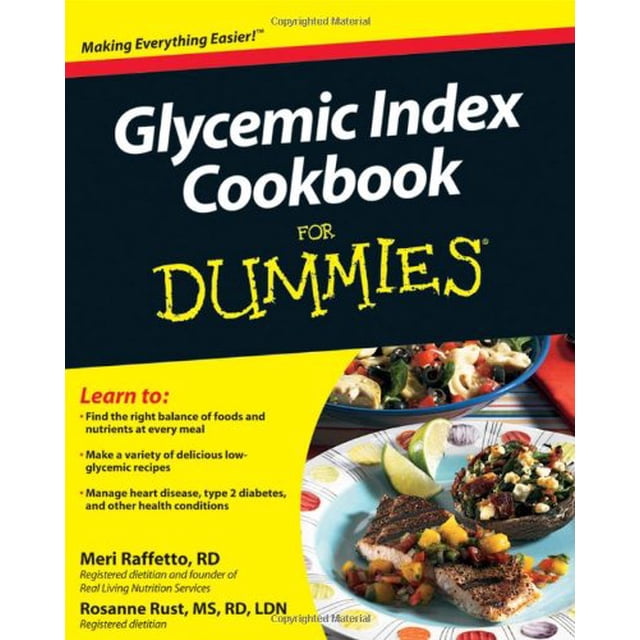 Livre de Recettes Glycemic Index pour Nulles