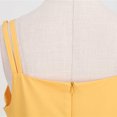thumbnail image 4 of Robe d'Été pour Femmes Aguichant Mode Femmes Été Robe à Encolure Carrée Style Poupée Robe Imprimée Sans Manches Robe à Bretelles Hauts Aguichant pour Femmes Été Aguichant Robe d'Été pour Femmes, 4 of 5