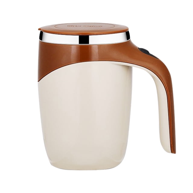 Dvkptbk Glass Glass Mixing Cup,Automatic Magnetic Stirring Coffee Mug, Rotating Home Office Travel Mixing Cup Home & Garden