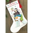 thumbnail image 2 of Jolly Trio Stocking Counted Cross Stitch Kit-16" Long 14 Count, 2 of 2