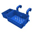 thumbnail image 3 of jifeng Poolside Storage Basket Hanging Pool Accessories for Towels Beverages Drinks Blue, 3 of 9