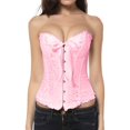 thumbnail image 1 of Corsets Bustiers pour Femmes Haut Brodé à Armatures Grande Taille, 1 of 3