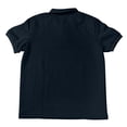 thumbnail image 4 of HVOBTTY Mens Summer Soft Versatile Pullover Casual Fashion Comfortable Solid Color Collared Short Sleeve Loose Breathable Daily Base Layer Shirts Navy, XXL, 4 of 4