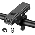 thumbnail image 1 of WEST BIKING High-Intensity 400LM Bike Headlight for Night Cycling - Compact, Waterproof, Aluminum Alloy, Type A Mount, USB Rechargeable, IPX4 Rated, Black, 1 of 7