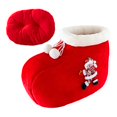 thumbnail image 2 of 1 Ensemble Lit pour Animal en Forme de Botte avec Tapis Épaissi Coussin Chaud pour Chat Nid Fournitures pour Chat, 2 of 10