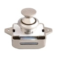 thumbnail image 1 of Camper Car Push Lock Keyless RV Push Cabinet Locks Metal Boat Cabinet Cupboard Push Button Compartment Latch Catches Locks, 1 of 7