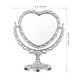 thumbnail image 4 of MasteelfCA Retro Heart Shape Makeup Mirror for Dresser Vanity Desktop Bathroom Bedroom, 4 of 8