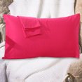 thumbnail image 1 of Harpily Thread Count Black Cotton Pillowcases Standard Case Covers Cotton Beige 400 Thread Count Multi Color Selection Of Pillow Cases, 1 of 4