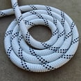 thumbnail image 4 of Handmade Strong Heavy Duty Rope No Pull Training Lead Leashes with Durable Leather Handles,Reflective Dog Training Lead for Large Medium and Small Dogs, 4 of 8
