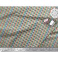 thumbnail image 2 of Soimoi Tissu Crêpe Polyester à Rayures Verticales au Mètre 52 Pouces de Large, 2 of 5