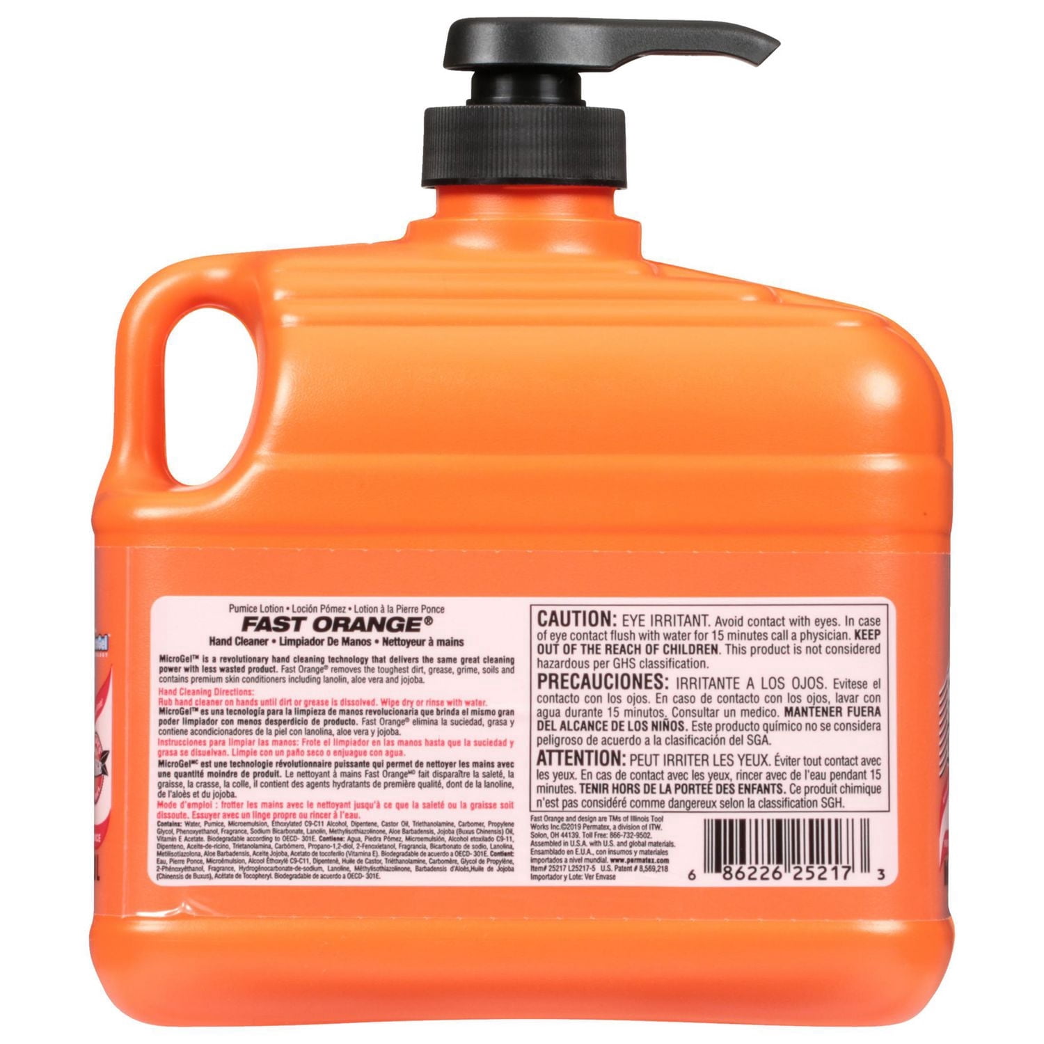 Fast Orange Pumice Lotion Hand Cleaner