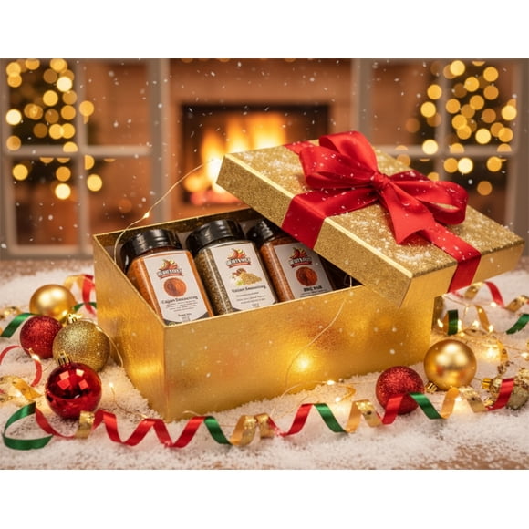 Mr Hot n Spicy Grill Master Gift Pack-(Cajun Seasoning 150g,itailian Seasoning 95g and BBQ Rub 150g)