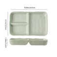 thumbnail image 3 of Yhmxh Kitchen Gadgets Kitchen Gifts Kitchen Essentials Home Delicate Tableware Plates Compartmentalized Restaurant Plates Ceramic Dinner Plates Snack Plates Dinner Plates, 3 of 5