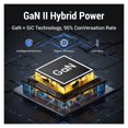 thumbnail image 3 of 140W Charger Desktop USB Charging Station 5 USB Ports PD 100W PPS USB Fast Charger ,Ultra Powerful, 3 of 6