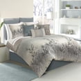 thumbnail image 1 of Safdie & Co. Home Deluxe Collection Green 100% Polyester Comforter Set, 1 of 1