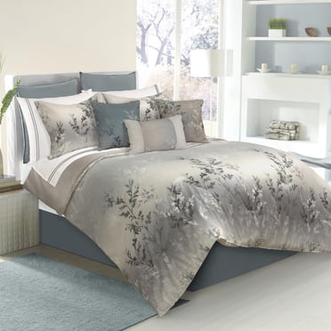 Safdie & Co. Home Deluxe Collection Green 100% Polyester Comforter Set