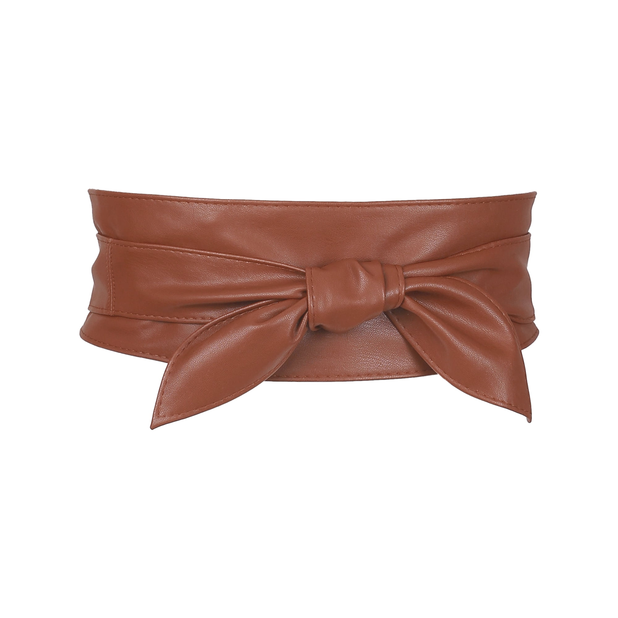 Women\'s Plus Size Obi Belt Bowknot Self Tie Wide Sash for Dress laelinggt woman belt Strap wide waist Satin obi for dress  main image 4