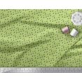 thumbnail image 3 of Soimoi Green Poly Georgette Fabric Brush Stroke Abstract Printed Fabric 1 Yard 42 Inch Wide, 3 of 3