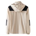 thumbnail image 3 of Men's Detachable Cap Wearable Zipper Casual Warm Jacket, 3 of 7