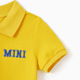 thumbnail image 3 of PatPat Family Matching Sets Preppy Style Solid Color Polo Shirt or Colorful Plaid Ruffle Hem Belted Strap Dress, 3 of 3